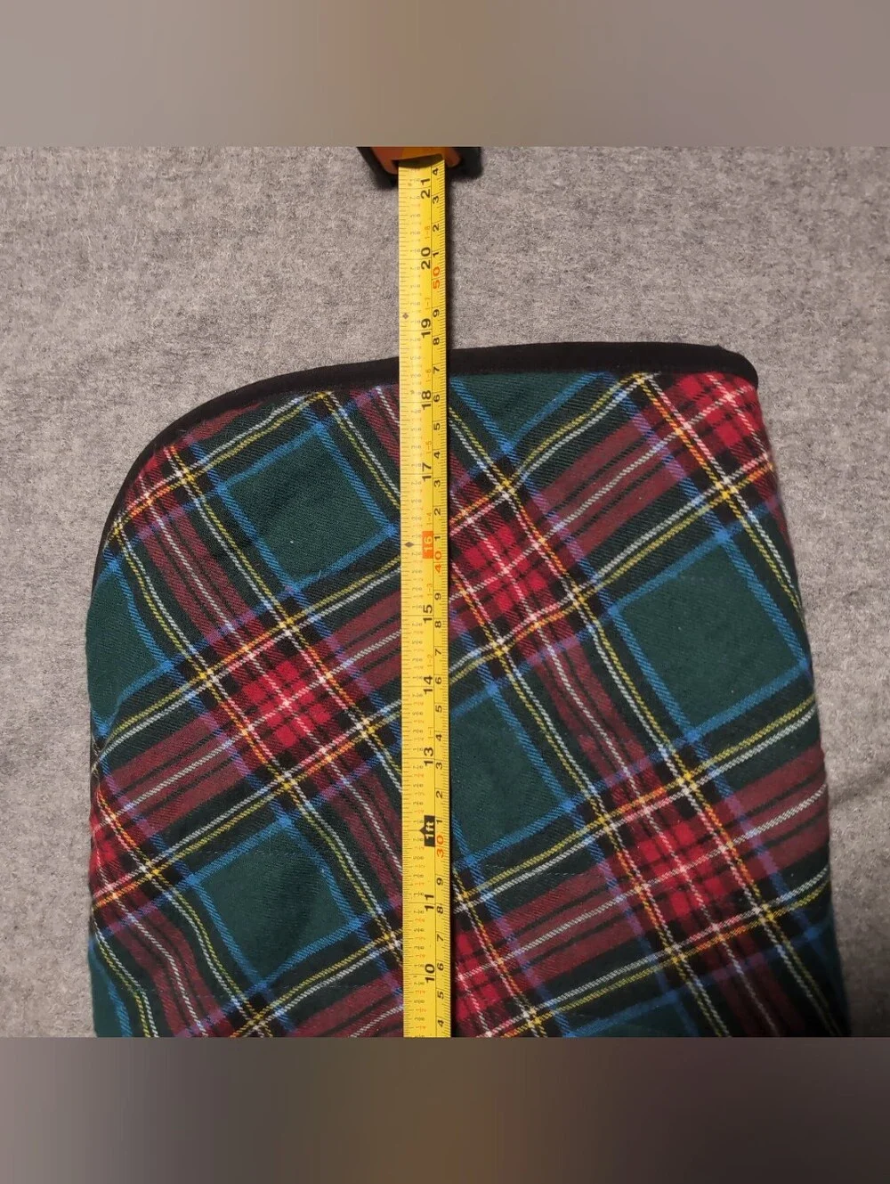 NWT J.Crew Red Plaid Cape for Dogs - Crewmutts L - Size L